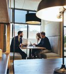 Office professionals teamworking