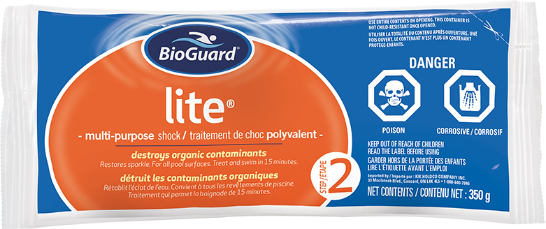 Shock to remove contaminants - BioGuard Canada
