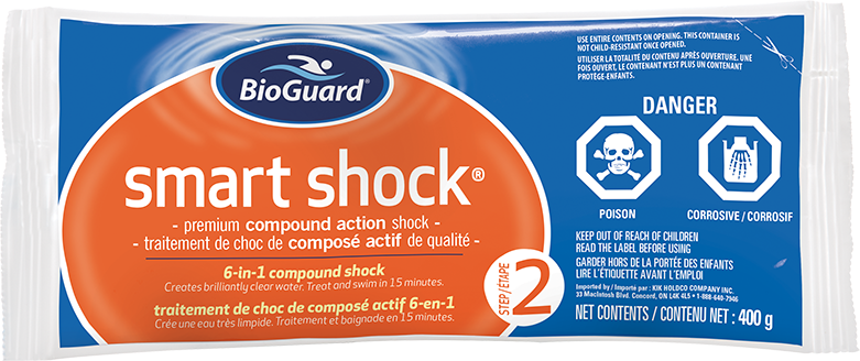 Shock to remove contaminants - BioGuard Canada