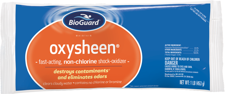 Shock to remove contaminants - BioGuard
