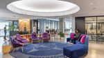 Inviting lobby, collaboration, and event space