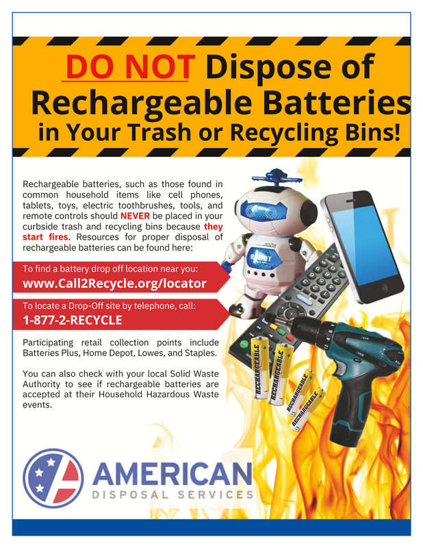 Virginia Commercial Garbage, Recycling, Dumpster Rentals American Disposal