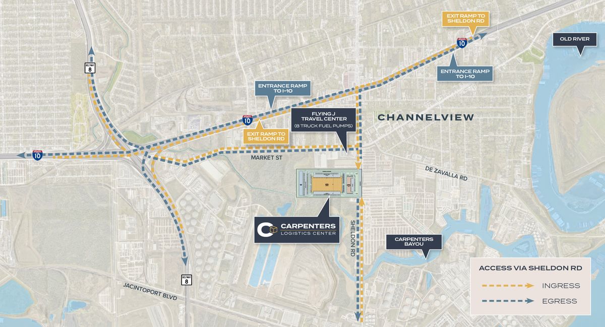 Carpenter Complex Map Home - Carpenters Logistics Center